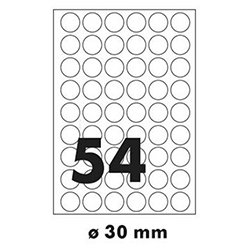 etichete-autoadezive-a4-coala-imprimanta-diametru-30mm-rotund
